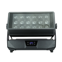 Proyector LED Pixel RGBW de 18x40w con Zoom, Resistente al Agua IP65, para Iluminación de Paredes en Exteriores, Parques, Fiestas, Eventos, Discotecas, Bodas