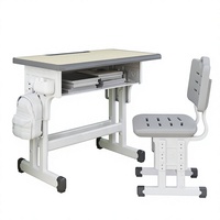 Fournisseur mondial certifié BIFMA, ensemble de sièges ergonomiques éducatifs, table relevable avec crochet pour les centres de formation universitaires