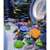Magnifique grand corail artificiel pour aquarium, aménagement paysager, vente en gros directe d'usine, design créatif