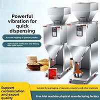 Intelligente besturing semi-automatische doosverpakkingsmachine voor poeder, multifunctioneel, 220V/110V, voor droog poeder en koffie
