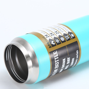 Bình giữ nhiệt thể thao, in logo tùy chỉnh, làm bằng thép không gỉ, có nắp đậy - Product Image 4