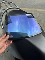 Film teinté caméléon violet-bleu à changement de couleur pour vitres, 2 mil PET, 99% anti-UV, haute protection IR, anti-rayures, 1,52x30M, OEM