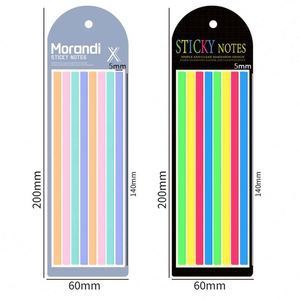 160 Pcs/pack Pretty Morandi Color Series Paper Memo Pad Notebook Label Sticky Children School <b>Office</b> <b>Supply</b> N Times Notepad - Product Image 1