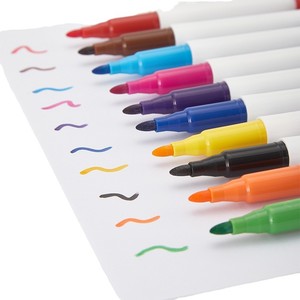 Wholesale Creative Waterborne Erasable Whiteboard Marker with Brush Marker Children's Educational Drawing Watercolor Marker - Product Image 2