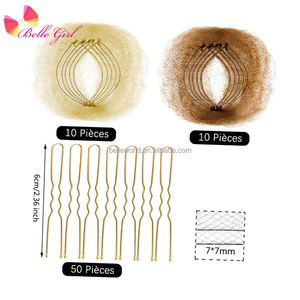 Belleworld วิกผมลูกไม้สำหรับต่อ<span class=keywords><strong>ผม</strong></span>สีดำ - Product Image 6