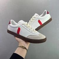 Zapatillas Deportivas de Diseño Alemán Inspiradas en el Estilo Trainer, de Cuero Genuino, de Caña Baja, con Cordones, Transpirables, Cómodas y Casuales para Hombre y Mujer