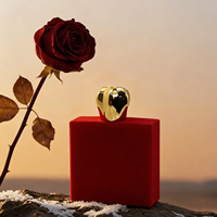 Set de Perfume Floral Personalizado de Lujo Unisex, Eau de Parfum, Caja de Regalo Personalizada con Logotipo, Para Él y Ella, Larga Duración, Ecológico
