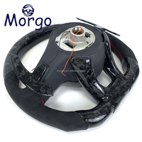 Volant en fibre de carbone forgé à LED personnalisé pour Mercedes-Benz pour W204 W205 W211 W212 W213 Toutes les séries Style de course amélioré