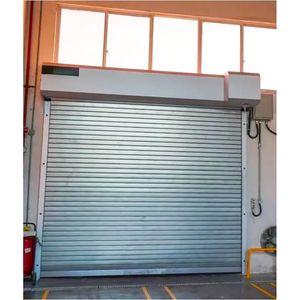 Réponse rapide pour garage pas cher prix porte avec panneau de verre centrale électrique feu volet roulant - Product Image 1