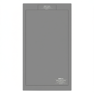 Plato de Ducha Rectangular Emotion Line 80x200 cm Gris 7035 - Product Image 3