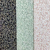 Vente en gros, tissu en mousseline de polyester confortable et à la mode, imprimé pour femmes, vêtements d'été