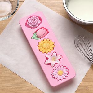 Molde de Silicona para Pastel Personalizado al por Mayor, de Alta Calidad, Promocional, con Forma de Árbol de Navidad, Papá Noel y Muñeco de Nieve, para Utensilios de Cocina - Product Image 2