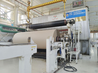 Equipo de alta calidad para línea de producción de papel Kraft, envoltorio corrugado de algodón pequeño, máquina para hacer rollos de papel Kraft