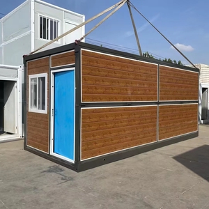 Casa Contenedor Prefabricada de Estructura de Acero de Montaje Rápido para Dormitorios de Trabajadores, Proyectos Escolares, Bajo Costo de Mano de Obra, Instalación Rápida - Product Image 1