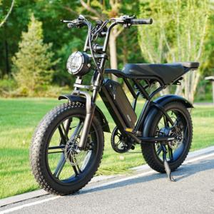 Bicicleta <span class=keywords><strong>El</strong></span>éctrica Plegable en un Segundo con Llantas Gruesas, Cuadro de Metal, para Hombre, Ideal para Paseos de Fin de Semana - Product Image 2