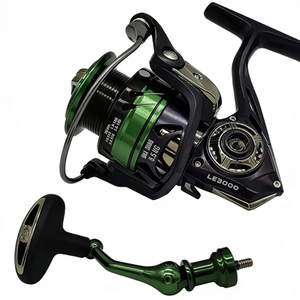 <span class=keywords><strong>Moulinet</strong></span> spinning entièrement métallique pour lancer longue distance, spécial <span class=keywords><strong>gros</strong></span> poissons, canne de pêche en mer, pêche en eau douce et en eau salée, rapport de transfert 5.0:1, pour gaucher - Product Image 3