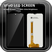 Ori rakitan Digitizer layar sentuh LCD 6.22 inci, pengganti 1 tahun untuk Vivo U1 Y1s K9x Y90 Y91 Y91i Y91C Y93 Y93s Y95