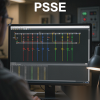 用于负载流分析的 PSSE 35 电力工程软件 Windows 版，供咨询工程师使用，可远程安装