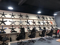 Vente en gros de pièces de rechange pour chaises de bureau pivotantes 5 étoiles au design moderne avec base en nylon