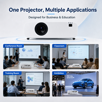 Proyector Láser Profesional de 5200 Lúmenes 1920x1200 WUXGA con LAN RS232 para Integración de Sistemas AV Comerciales