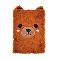 Cahier de fantaisie en peluche mignon de fabrication personnalisée en usine BSCI pour enfants/jouet pour enfants