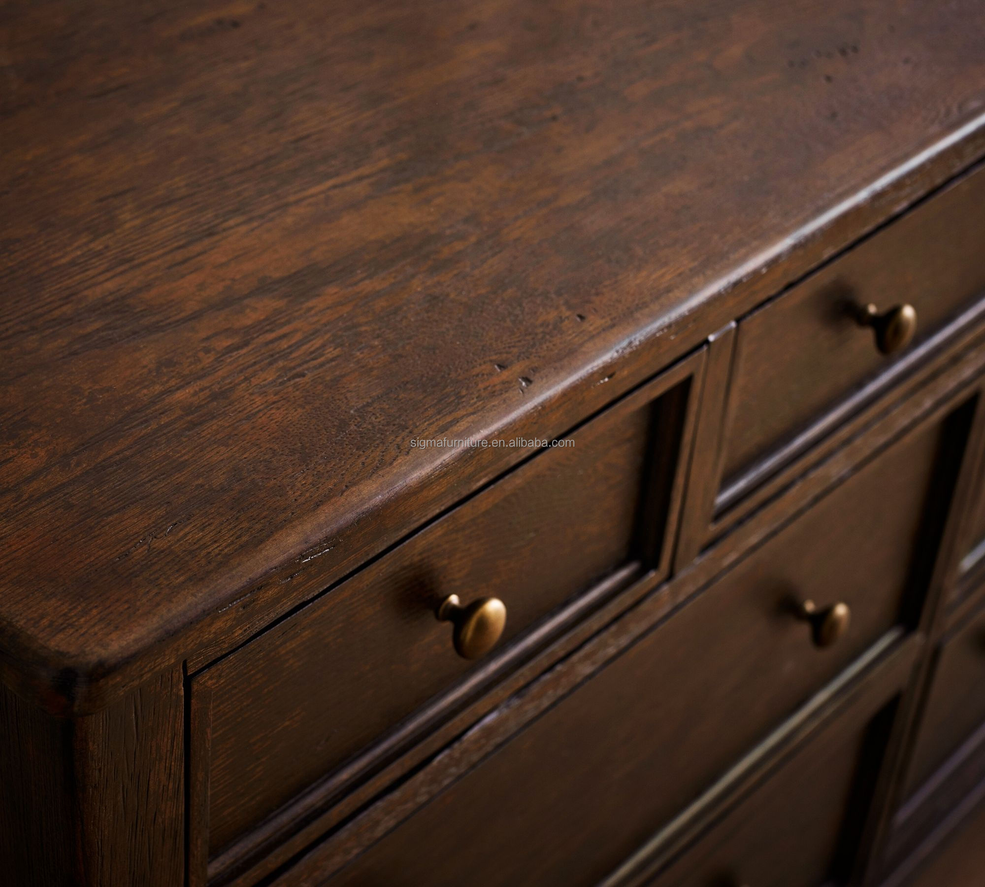 7 drawer dresser chest of drawers for bedroom wood modern floating drawer dresser