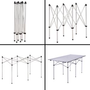 Easy <strong>Folding</strong> Camping <strong>Table</strong> Lightweihgt <strong>Coffee</strong> BBQ Picnic Camping Portable for Dining Portable Aluminum <strong>Table</strong> - Product Image 3
