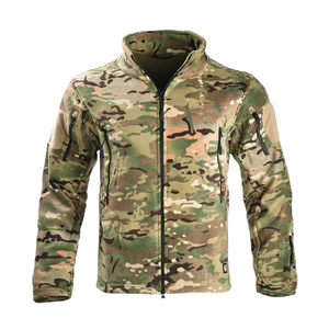 Chaqueta Táctica de Invierno para Hombre DF EDS, Verde, con Capucha, Forro Polar, para Actividades al Aire Libre - Product Image 2