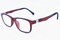 Monture de lunettes optiques pour garçon, charnière flexible à 180 degrés, couleur transparente, forme carrée, livraison directe