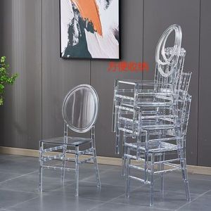 Silla de Acrílico Transparente, Silla de Plástico para Hotel, Restaurante, Banquete, Boda - Product Image 2