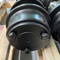 En stock rouleau de voie d'excavatrice Caterpillar Cat330 pièce de rechange de train d'atterrissage d'excavatrice de rouleau de support inférieur de voie