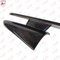 Z-ART Trockenes Prepreg Carbon-Faser Dachflügel-Endplatte für Porsche Cayenne E3.2 Turbo GT 2021+