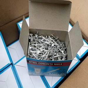ตะปูเหล็กคอนกรีตเคลือบสังกะสีแบบเรียบ ขนาด 1"-4" สำหรับงานมืออาชีพ หัวตะปูขนาด 2 มม.-12 มม. สำหรับผนังปูน - Product Image 3