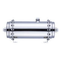 Meiquan – Vente directe usine – Purificateur d'eau central en acier inoxydable brossé et enduit d'huile – Filtration de première étape – Ultrafiltration haute performance