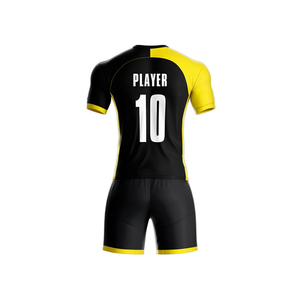Özel logo ile özel örnek V yaka yeni futbol forması yeni futbol çocuk desteği - Product Image 3