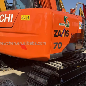 Mini pelleteuse hydraulique Hitachi ZX70 d'occasion 7 tonnes Original Core Motor Engine Gearbox Gear Pump Bearing PLC Garantie 1 an - Product Image 3