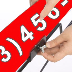 Custom Yard Open House Sign Foldable <b>Swing</b> Metal a <b>Frame</b> Stand - Product Image 3