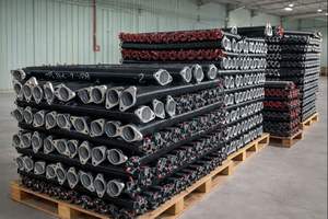 Accesorios para Puertas de Garaje de Acero Industrial, Opciones de Acero Galvanizado/Acero Inoxidable, Longitud Extendida de 144 Pulgadas, Helicoidal Izquierda/Derecha - Product Image 6