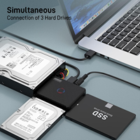 FIDECO 2,5 3,5 IDE SATA USB 3,0 adaptador de disco duro convertidor USB 3,0 SATA 2,5 3,5 IDE Disco Duro HDD SSD adaptador