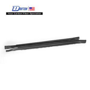 Jupes latérales en fibre de carbone sèche CMST pour Porsche Panamera 971 971.1 971.2, 2017-2023 - Product Image 1