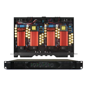 เครื่องขยายเสียงดิจิตอล 4*1300W 8Ω 1U กำลังขับ 4*2000W 4Ω ช่องสัญญาณ ระบบเสียงสเตอริโอซับวูฟเฟอร์ เครื่องขยายเสียงระดับมืออาชีพ คลาส D - Product Image 1