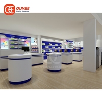 Meubles de vitrine personnalisés durables pour magasin d'électronique, service complet, solution d'affichage mobile en plexiglas