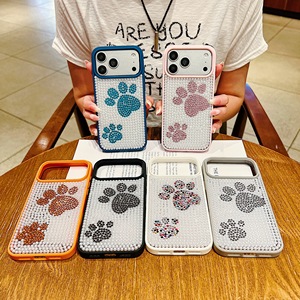 เคสโทรศัพท์ลายอุ้งเท้าแพนด้าสุดน่ารัก วัสดุ TPU สำหรับ iPhone 17 16 15 14 13 12 11 Pro Max Plus 16E 17air  แบบมีกลิตเตอร์ ป้องกันอย่างดี - Product Image 6