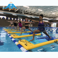 Remise en forme D'air De L'eau Tapis de Gymnastique Équipement Flottant Eau Tapis de Yoga, tapis de Yoga Gonflables conseil Tapis de plate-forme