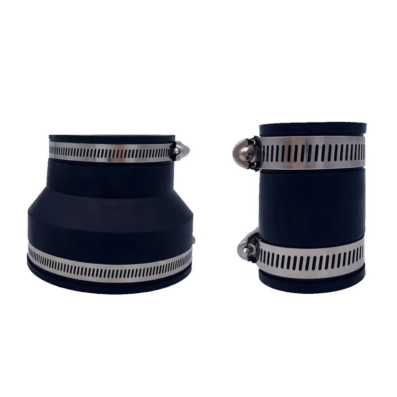 Plastic and rubber Flexible pipe couplings -Straight and Reducing Connectors