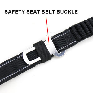 Correa Táctica Resistente para Perro de <span class=keywords><strong>4</strong></span> Pies, Reflectante, con Absorción de Impactos, con Mango para Tráfico y Cinturón de Seguridad para Automóvil - Product Image 6
