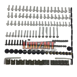 268PS tornillos de carenado Kit completo de tornillos para HONDA CBR600RR CBR600 <span class=keywords><strong>CBR</strong></span> 600CC <span class=keywords><strong>600</strong></span> <span class=keywords><strong>RR</strong></span> CC CBR600CC 07 08 2007 <span class=keywords><strong>2008</strong></span> tornillos de cuerpo tuercas - Product Image 1