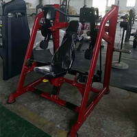 Équipement de Fitness professionnel Machine de pull musculaire chargée de plaque en acier