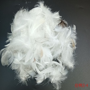Edredón y chaqueta de plumas de pato blanco de alta calidad al por mayor de materias primas - Product Image 1