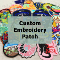 Patchs brodés 3D écologiques personnalisés, étoiles, cœurs, fleurs, formes multiples, logo de haute précision, appliques en sergé brodées pour vêtements